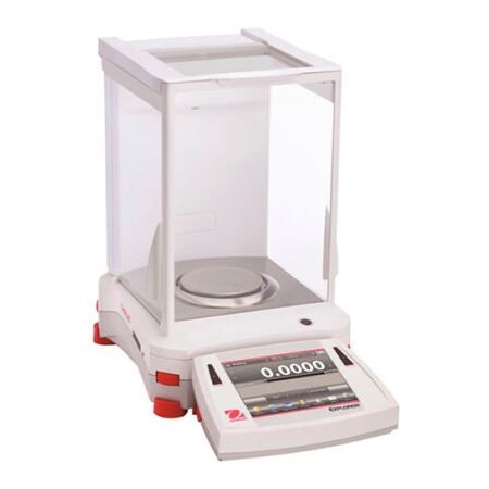 Ohaus OhausÂ EX324 ExplorerÂ Analytical Balance 320g x 0.0001g 3-1/2" Diameter Platform 83021335